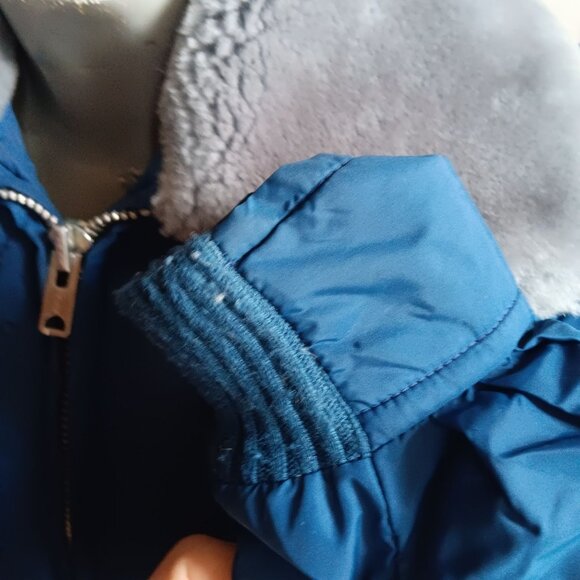 Men's Small Vintage Jacket Tempco Down Insulated Blue Quilted Seattle 38 Puffer - Picture 7 of 11